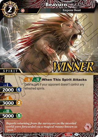 Beavurn (Store Tournament & Sealed Deck Pack Vol.2 -Winner-) (PR-056) [LEP] - Battle Spirits Saga Single