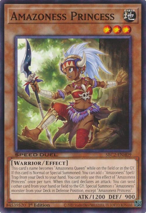 Amazoness Princess (SBC2-ENH09) (SBC2) - YuGiOh Single