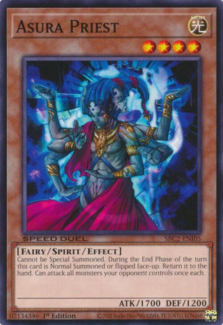 Asura Priest (SBC2-ENI05) (SBC2) - YuGiOh Single