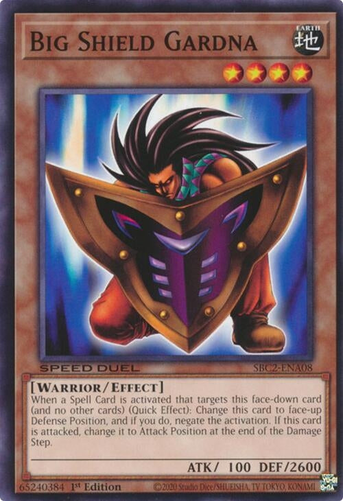 Big Shield Gardna (SBC2-ENA08) (SBC2) - YuGiOh Single