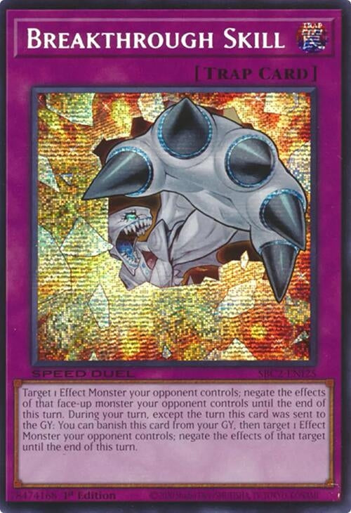 Breakthrough Skill (PSR) (SBC2-ENI25) (SBC2) - YuGiOh Single