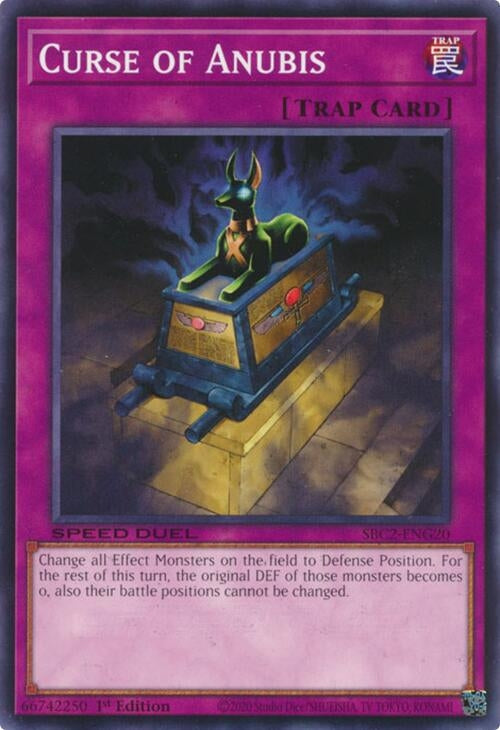 Curse of Anubis (SBC2-ENG20) (SBC2) - YuGiOh Single