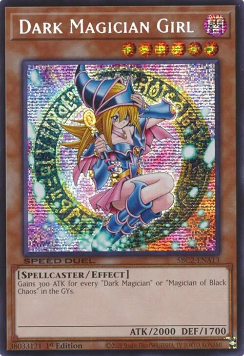 Dark Magician Girl (PSR) (SBC2-ENA13) (SBC2) - YuGiOh Single
