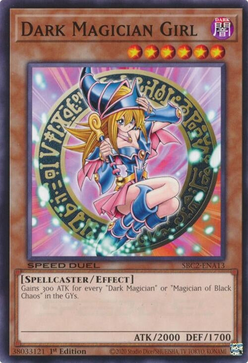 Dark Magician Girl (SBC2-ENA13) (SBC2) - YuGiOh Single