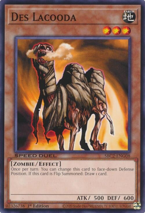 Des Lacooda (SBC2-ENG08) (SBC2) - YuGiOh Single