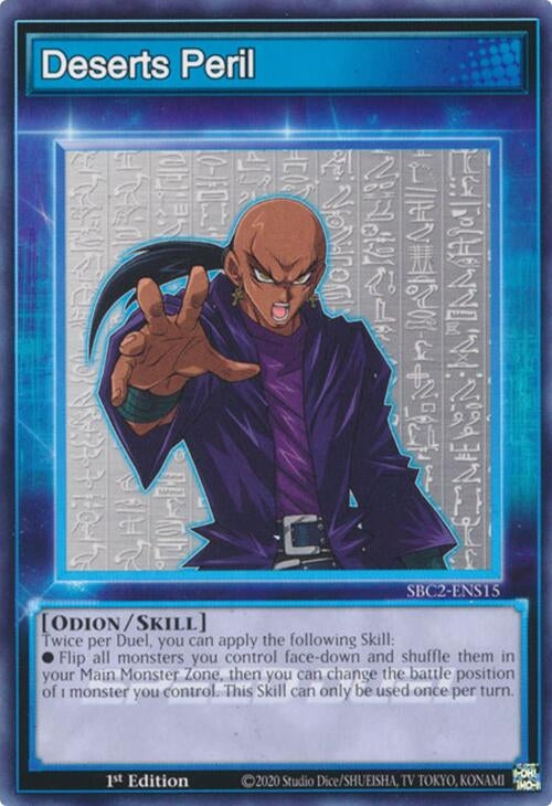 Deserts Peril (SBC2-ENS15) (SBC2) - YuGiOh Single