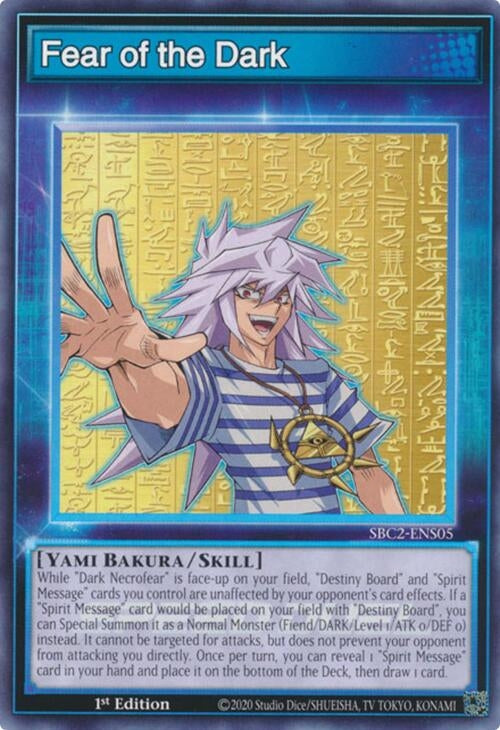 Fear of the Dark (SBC2-ENS05) (SBC2) - YuGiOh Single