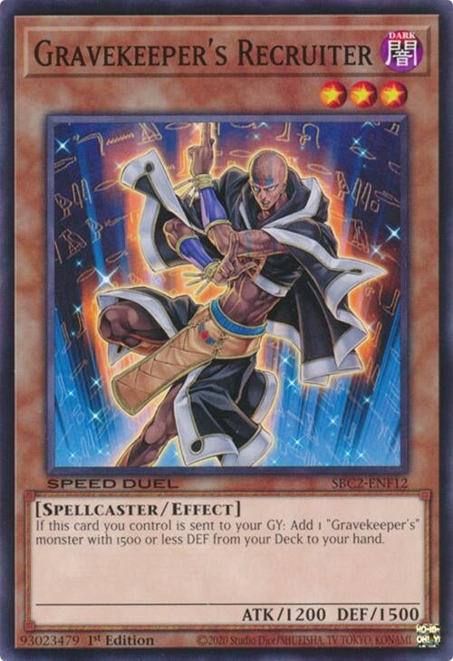 Gravekeeper’s Recruiter (SBC2-ENF12) (SBC2) - YuGiOh Single