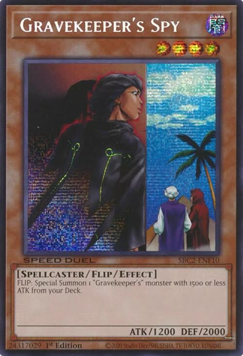 Gravekeeper’s Spy (PSR) (SBC2-ENF10) (SBC2) - YuGiOh Single