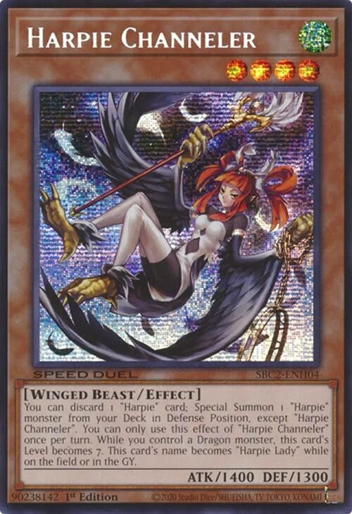 Harpie Channeler (PSR) (SBC2-ENH04) (SBC2) - YuGiOh Single