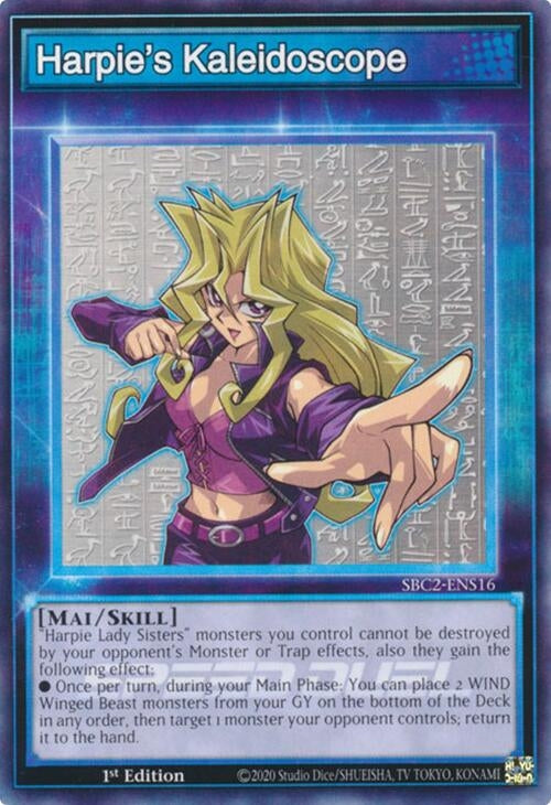 Harpie’s Kaleidoscope (SBC2-ENS16) (SBC2) - YuGiOh Single