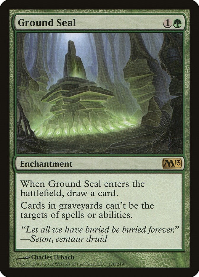 Ground Seal (176) [M13] - MTG Single