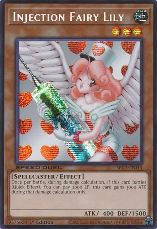 Injection Fairy Lily (PSR) (SBC2-ENI14) (SBC2) - YuGiOh Single