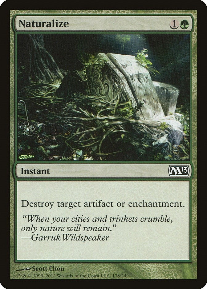 Naturalize (178) [M13] - MTG Single
