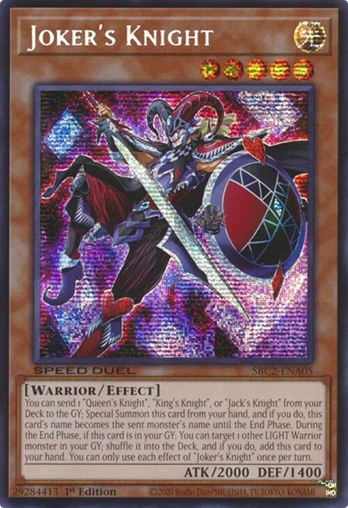 Joker’s Knight (PSR) (SBC2-ENA05) (SBC2) - YuGiOh Single