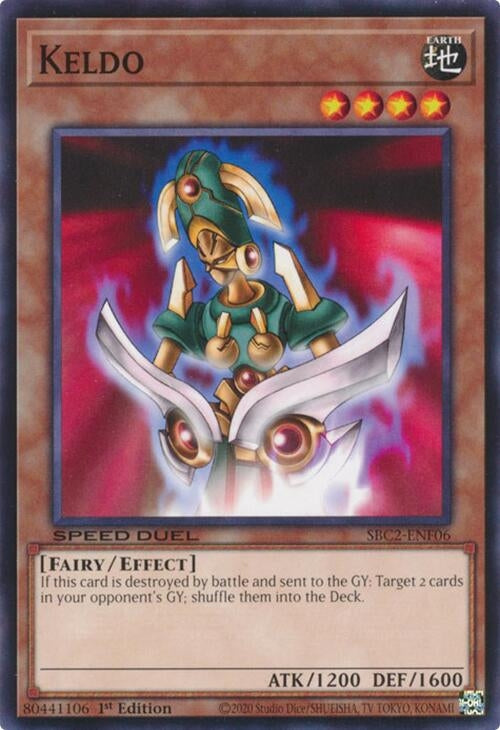 Keldo (SBC2-ENF06) (SBC2) - YuGiOh Single
