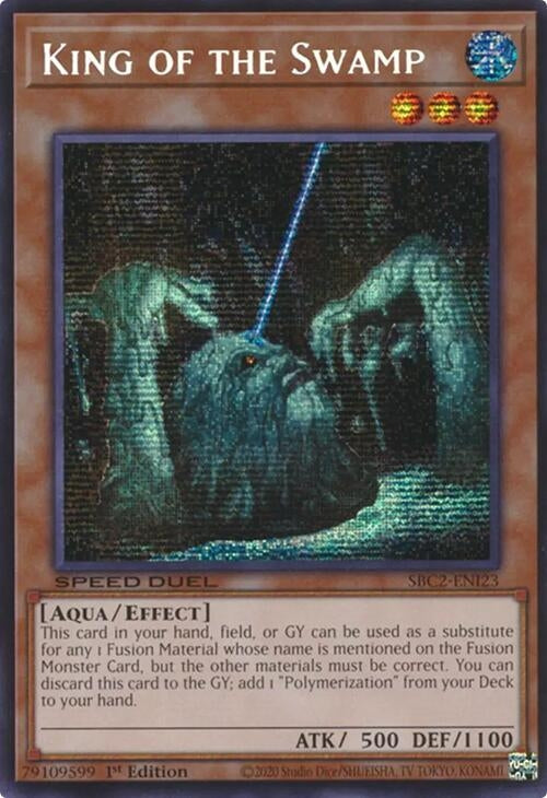King of the Swamp (PSR) (SBC2-ENI23) (SBC2) - YuGiOh Single