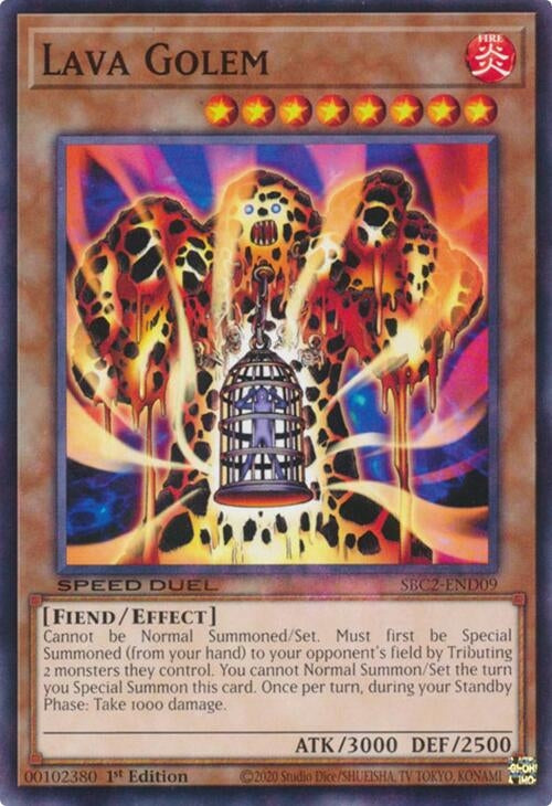 Lava Golem (SBC2-END09) (SBC2) - YuGiOh Single
