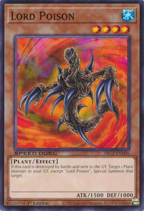 Lord Poison (SBC2-END06) (SBC2) - YuGiOh Single