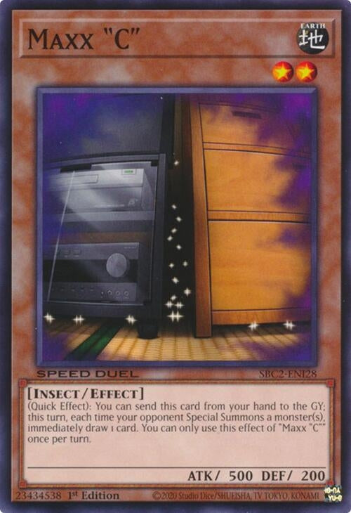 Maxx ’C’ (SBC2-ENI28) (SBC2) - YuGiOh Single