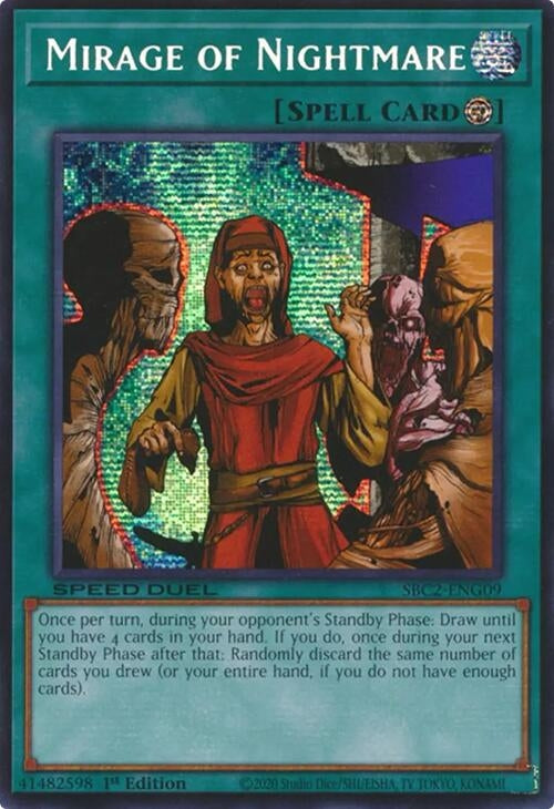 Mirage of Nightmare (PSR) (SBC2-ENG09) (SBC2) - YuGiOh Single