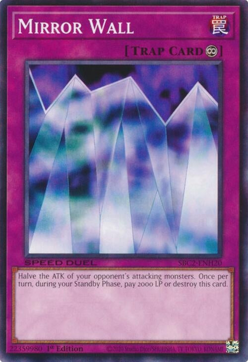 Mirror Wall (SBC2-ENH20) (SBC2) - YuGiOh Single
