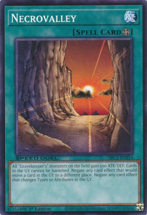 Necrovalley (SBC2-ENF14) (SBC2) - YuGiOh Single
