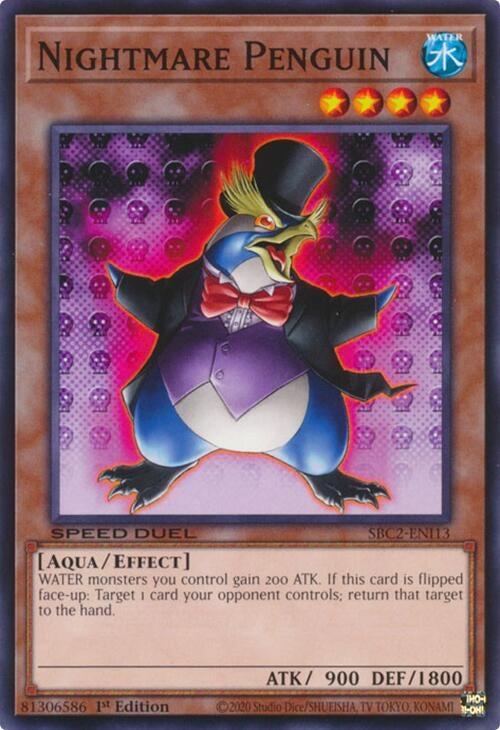 Nightmare Penguin (SBC2-ENI13) (SBC2) - YuGiOh Single