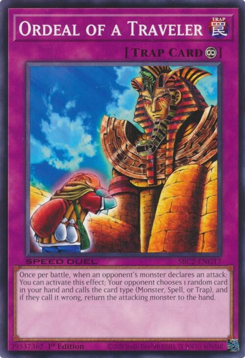 Ordeal of a Traveler (SBC2-ENG17) (SBC2) - YuGiOh Single