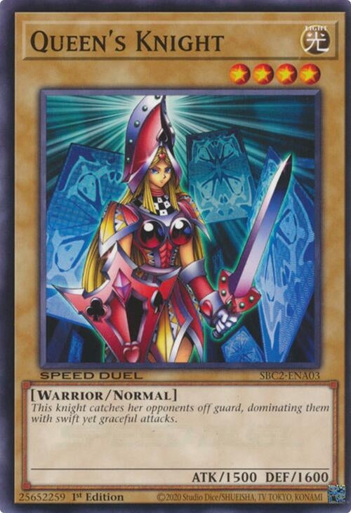 Queen’s Knight (SBC2-ENA03) (SBC2) - YuGiOh Single