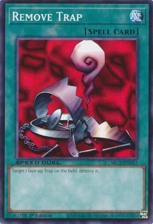 Remove Trap (SBC2-END17) (SBC2) - YuGiOh Single