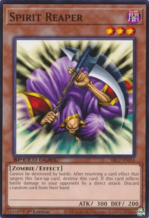 Spirit Reaper (PSR) (SBC2-ENI16) (SBC2) - YuGiOh Single