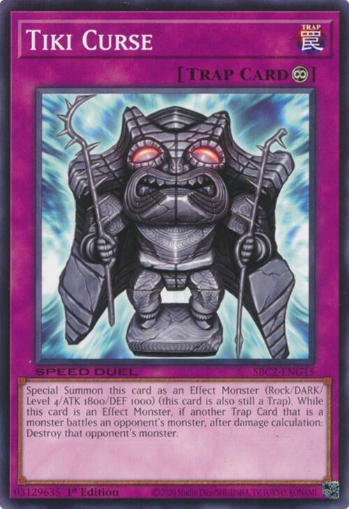 Tiki Curse (SBC2-ENG15) (SBC2) - YuGiOh Single