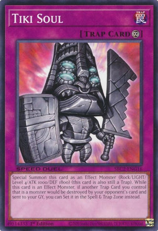Tiki Soul (SBC2-ENG16) (SBC2) - YuGiOh Single