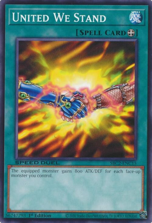 United We Stand (SBC2-ENC15) (SBC2) - YuGiOh Single