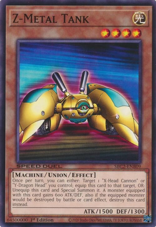 Z-Metal Tank (SBC2-ENB09) (SBC2) - YuGiOh Single