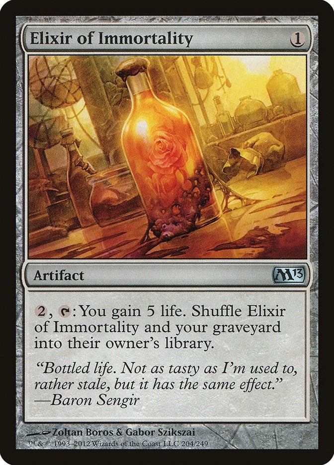 Elixir of Immortality (204) [M13] - MTG Single