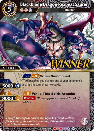 Blackblade Dragon Rexbeat Saurer (Store Tournament & Sealed Deck Pack Vol.2 -Winner-) [LEP] - Battle Spirits Saga Sealed