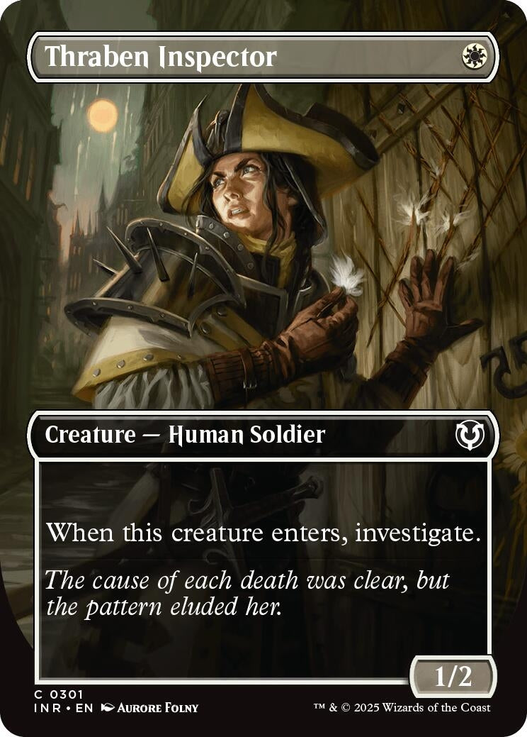 Thraben Inspector (Borderless) (301) [INR] - MTG Single