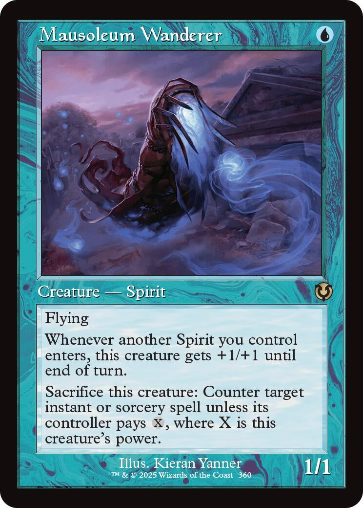 Mausoleum Wanderer (Retro Frame) (360) [INR] - MTG Single