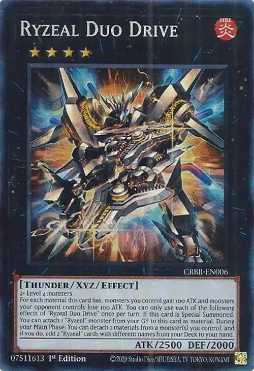 Ryzeal Duo Drive (CR) (CRBR-EN006) - YuGiOh Single