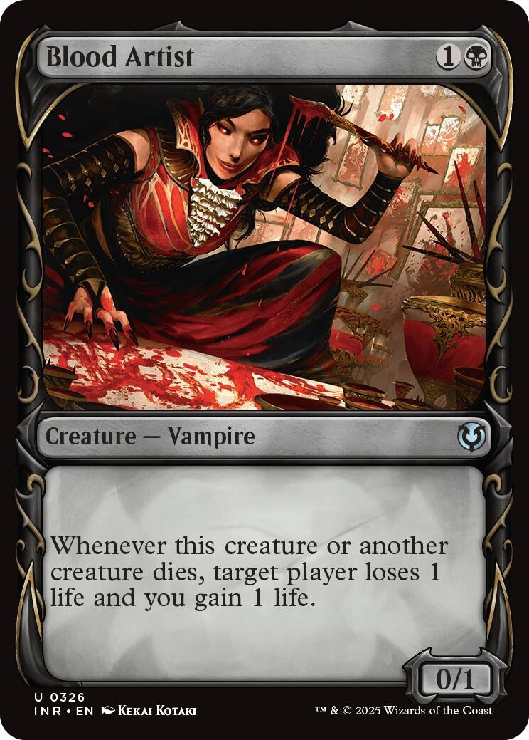 Blood Artist (Showcase) (326) [INR] - MTG Single