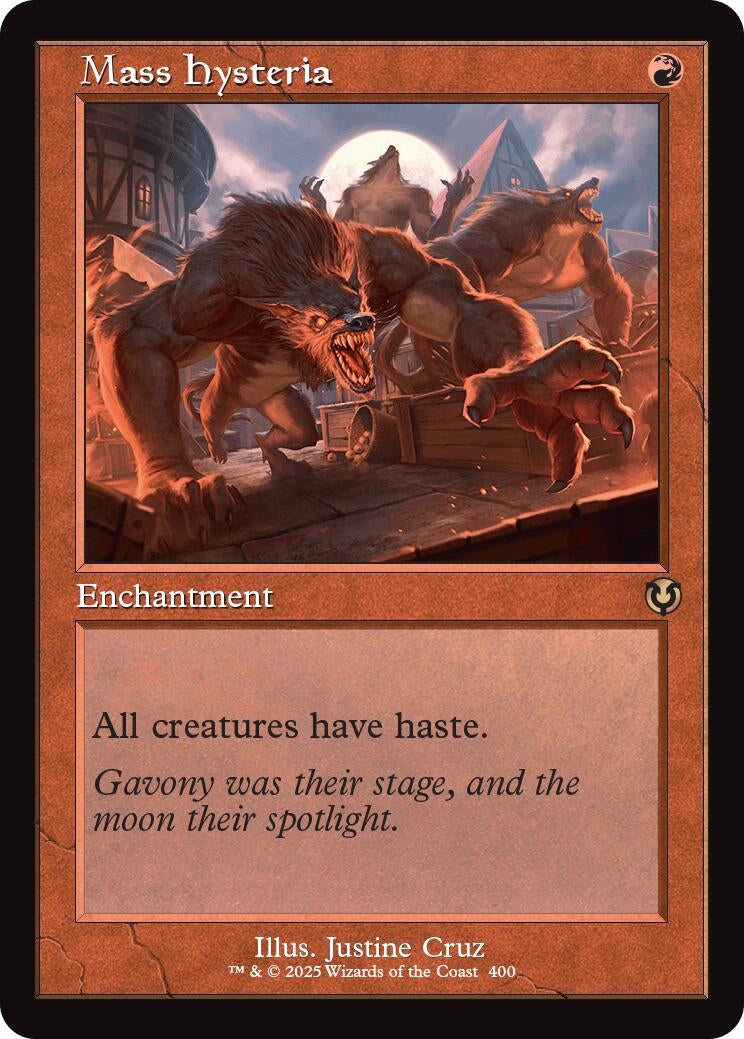 Mass Hysteria (Retro Frame) (400) [INR] - MTG Single