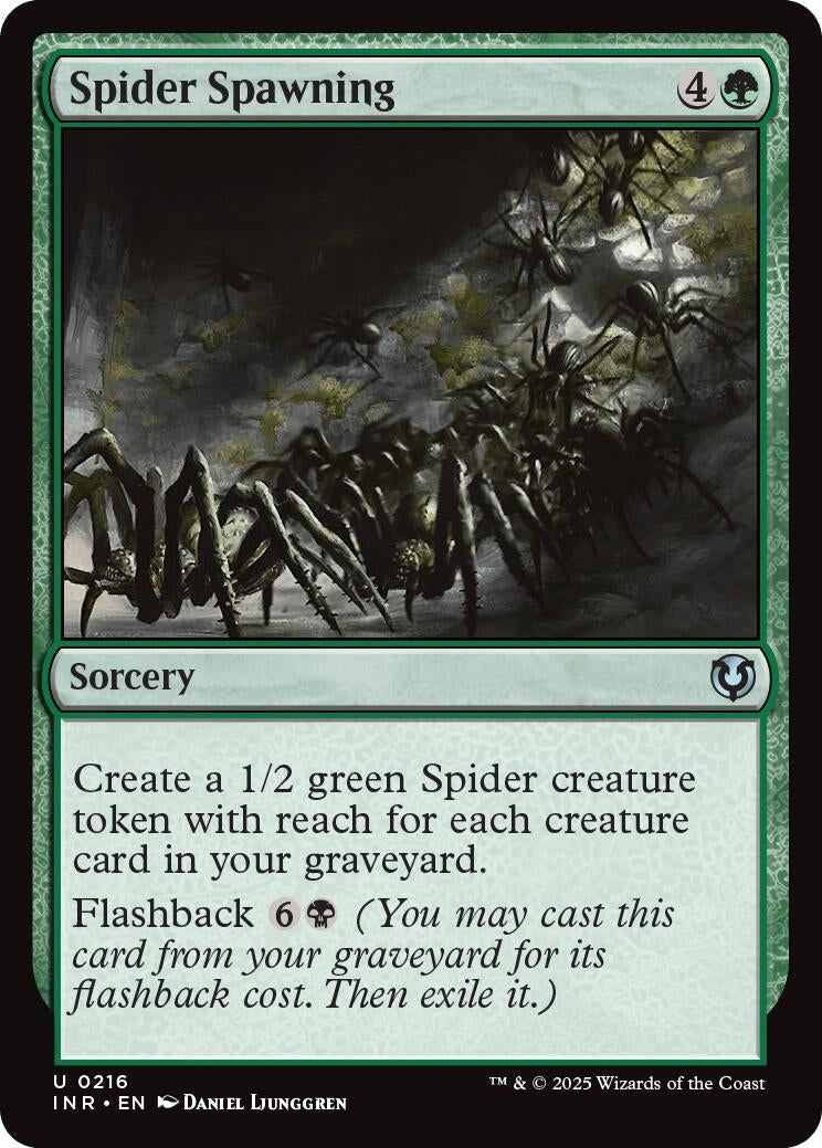 Spider Spawning (216) [INR] - MTG Single