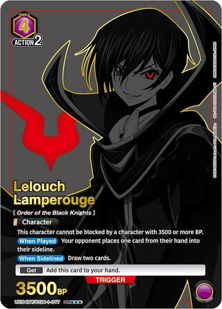 Lelouch Lamperouge (017) (SR***) (UE04BT/CGH-1-017) [UE04BT] - Union Arena Single