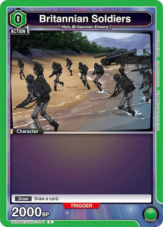 Britannian Soldiers (UE04BT/CGH-1-044) [UE04BT] - Union Arena Single