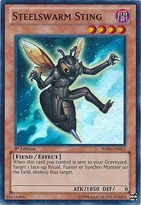 Steelswarm Sting (6015) (HA06) - YuGiOh Single
