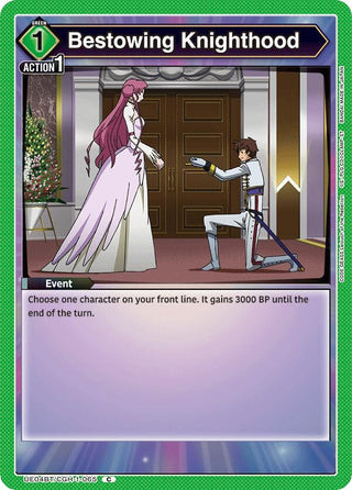 Bestowing Knighthood (UE04BT/CGH-1-065) [UE04BT] - Union Arena Single