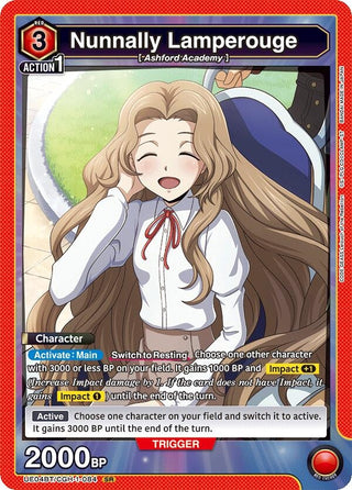 Nunnally Lamperouge (084) (UE04BT/CGH-1-084) [UE04BT] - Union Arena Single