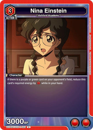 Nina Einstein (UE04BT/CGH-1-085) [UE04BT] - Union Arena Single